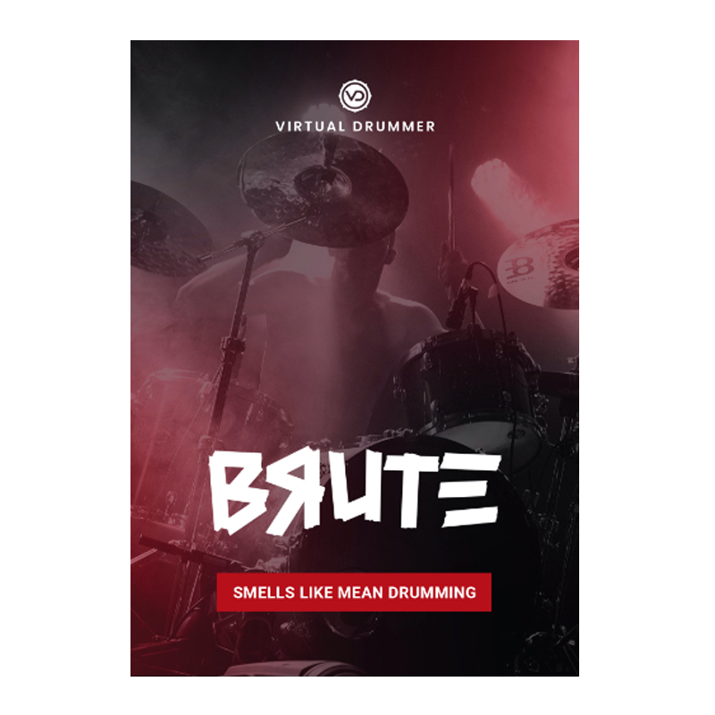 UJAM / Virtual Drummer BRUTE 【★荒く攻撃的なグランジドラミング!★】