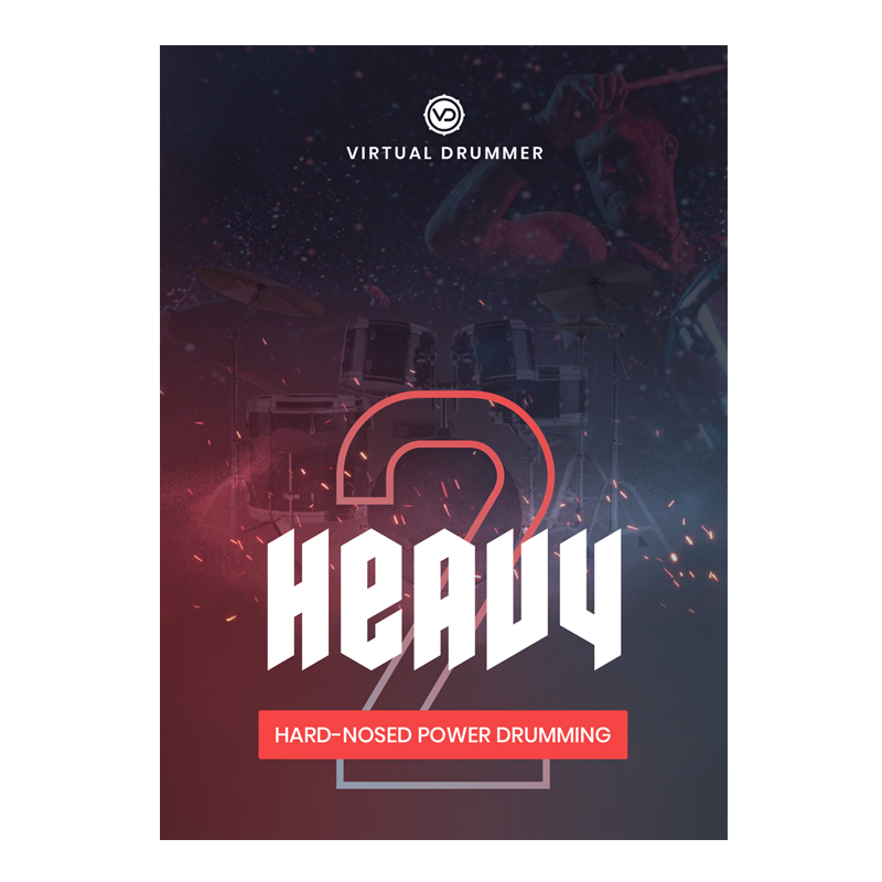 UJAM / Virtual Drummer Heavy 2【★ビーストモードと呼ぶべきハードヒッターのロックドラマー!★】【★台数限定のSpecial Price！★】