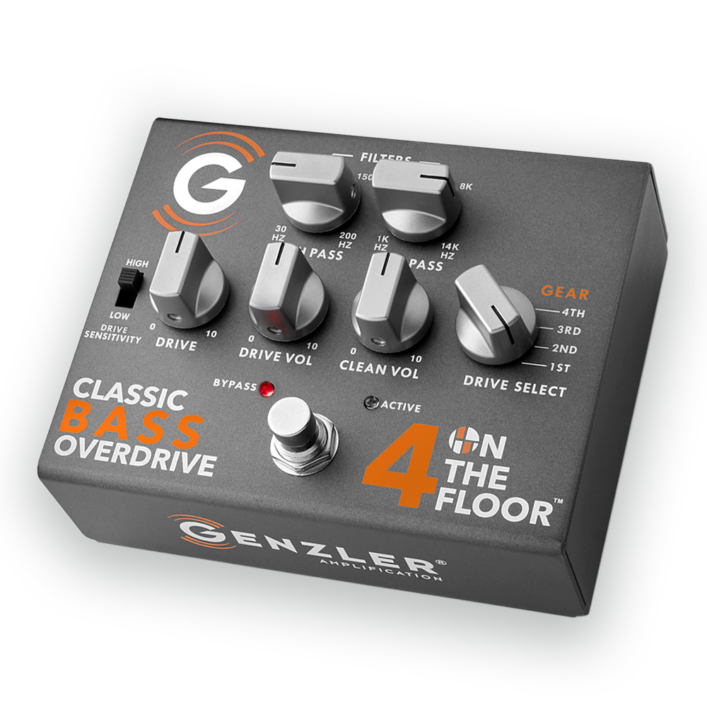 Genzler / 4 ON THE FLOOR CLASSIC BASS OVERDRIVE PEDAL