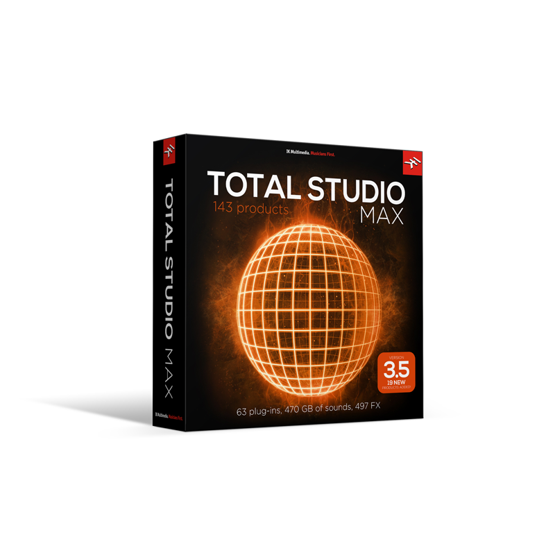 IK Multimedia / Total Studio 3.5 MAX クロスグレード 初回限定版
