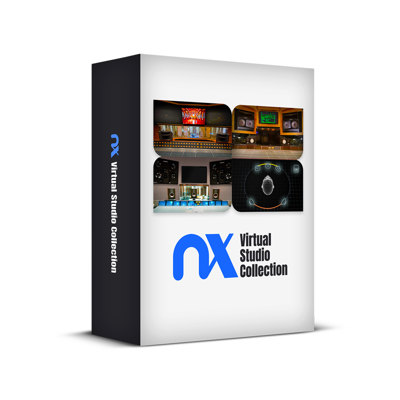 Waves / Nx Virtual Studio Collection【★世界的に有名なミキシングルームの音響とモニタリングシステムを、お持ちのステレオヘッドフォン上に再現！★】