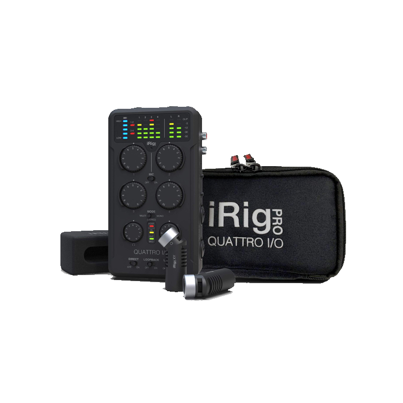 IK Multimedia / iRig Pro Quattro I/O Deluxe