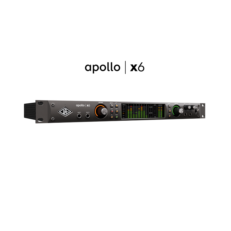 Universal Audio / Apollo x6【★店頭展示機ございます！(HE版)★】【★Apollo ラック・年末プロモーション開催中！(~2023年03月31日まで！)★】