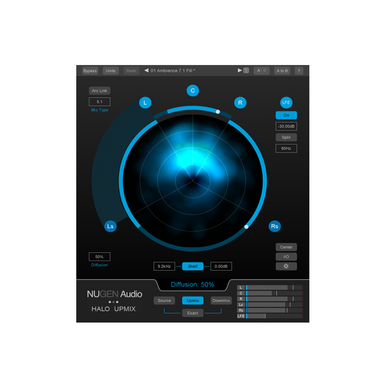 NUGEN Audio / Halo Upmix with 3D Immersive extension 【★Halo Upmixの3D Immersive Extension版！★】