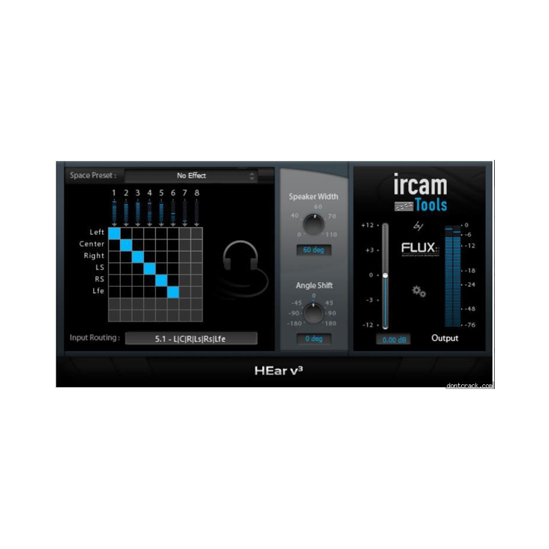 FLUX:: / Ircam HEar v3 【★モデリング技術によって様々なステレオまたはサラウンド・ミックスを、一般的なステレオ・ヘッドフォンで再現！★】