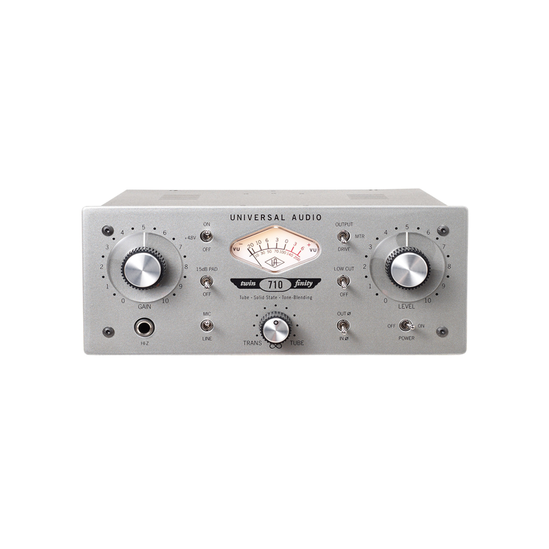 Universal Audio / 710 Twin-Finity Single Channel Tube and Solid State Mic Pre / DI 【★幅広い音作りを実現するユニークなマイクプリ/DI！★】
