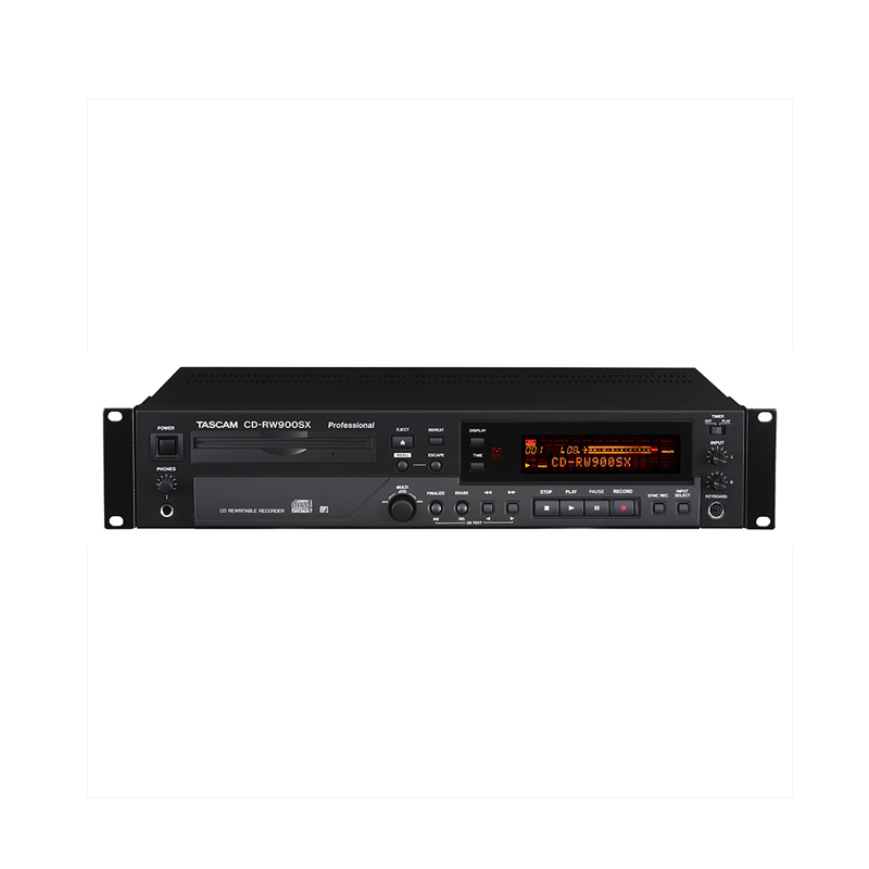TASCAM / CD-RW900SX 【★豊富な録音機能、再生機能を備えた業務用CDレコーダー/プレーヤー！★】