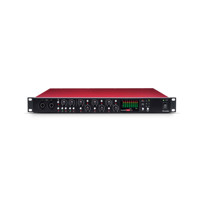 FOCUSRITE Scarlett OctoPre ADATマイクプリアンプ 売れ筋がひ！ 50.0