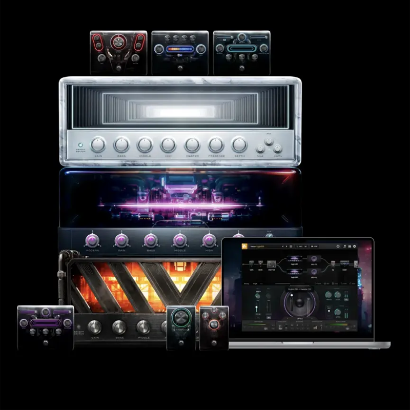 Positive Grid / OMNYSS – Sonically Disruptive Amps & Effects Collection 【★ヘヴィ・サウンドをBIAS FX2で！LE版も同梱！！★】