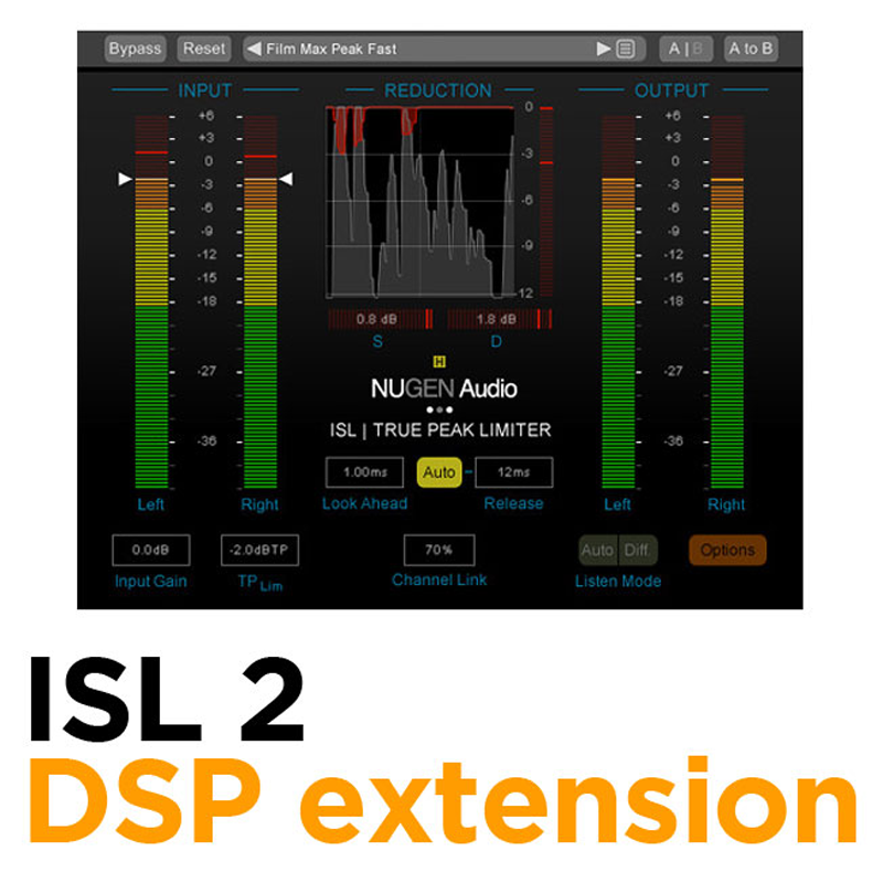 NUGEN Audio / ISL 2 DSP extension (requires ISL 2 or ISL 2 st)