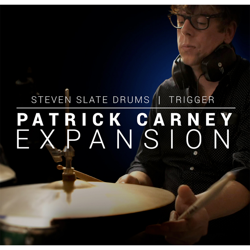 Steven Slate Audio / Patrick Carney EXPANSION for SSD5 ＆ Trigger2 (SSD5&TRIGGER2用拡張ライブラリー)