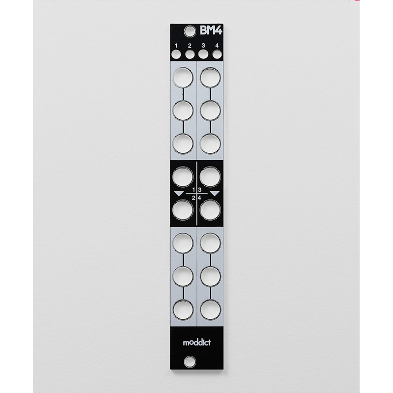 moddict / BM4 Black & Silver Panel