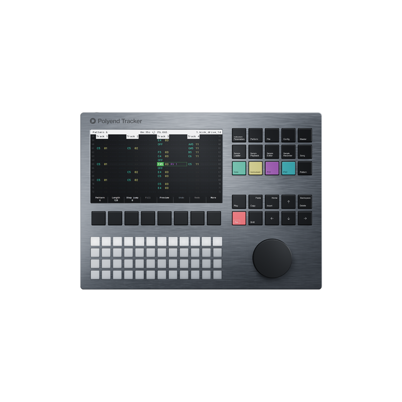 POLYEND / TRACKER SILVER EDITION【★ヘアライン加工が美しいシルバーカラーのアルミニウム製トップパネルの少数限定生産品！★】