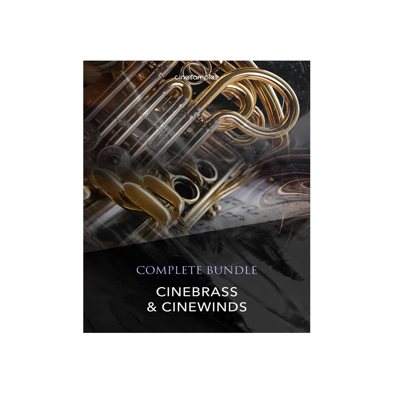 Cinesamples / CineBrass + CineWinds Complete Bundle【★8つのライブラリを収録した特別価格のバンドル★】