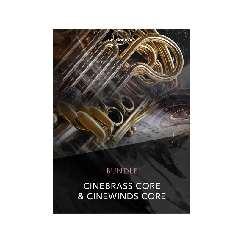 Cinesamples / CineBrass Core + CineWinds Core【★金管楽器セクションと木管楽器セクションのエッセンス★】