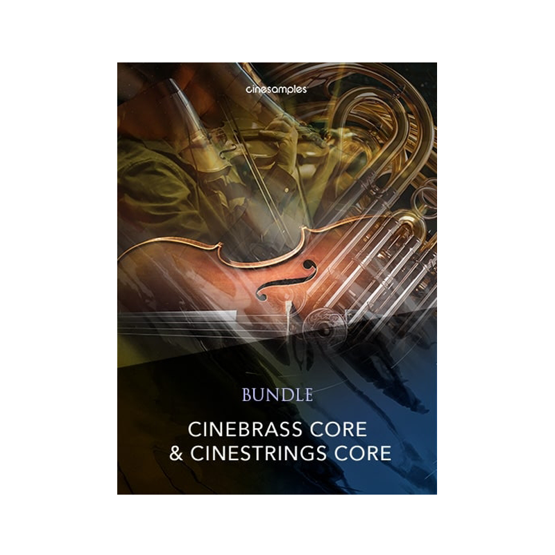 Cinesamples / CineStrings Core + CineBrass Core Bundle【★CineSymphonyシリーズから2つのライブラリをバンドル★】