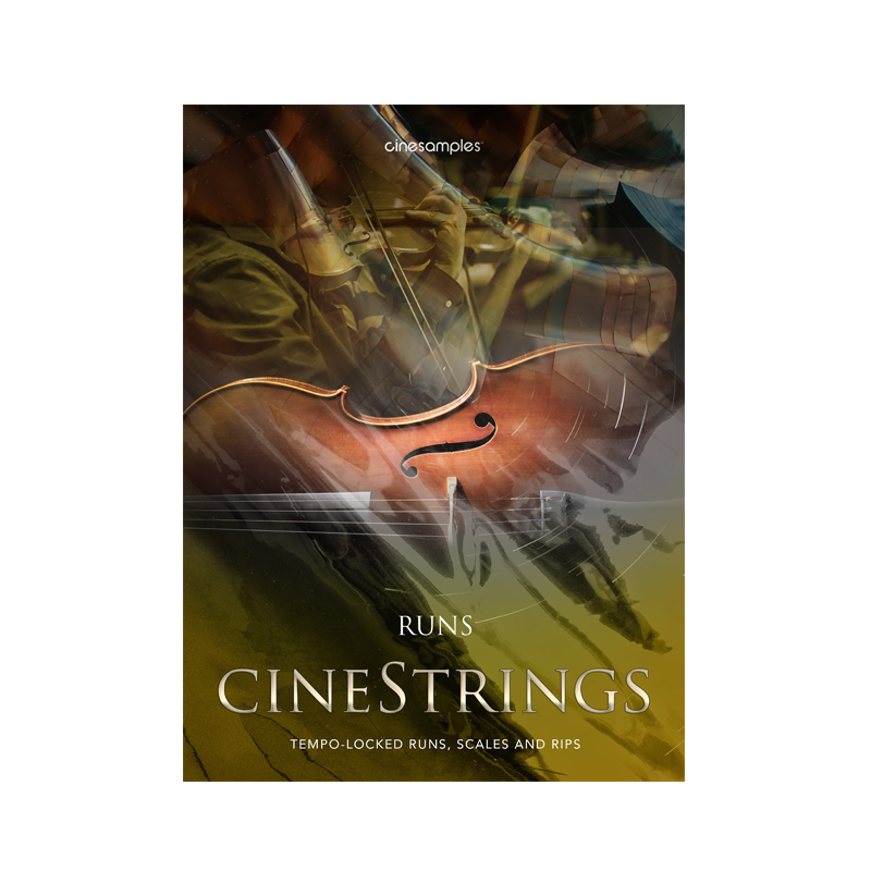 Cinesamples / CineStrings RUNS【★作曲家に優しい弦楽器のスケール、ラン、リッピング総合コレクション!★】