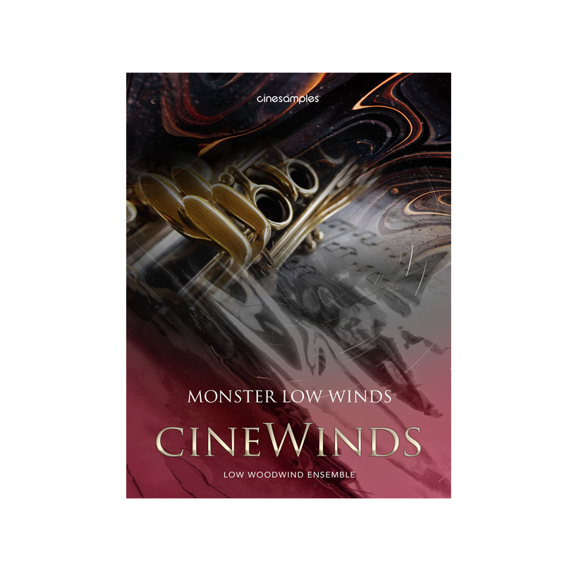 Cinesamples / CineWinds Monster Low Winds【★オーケストラの中で最も低い音の木管楽器 ！★】【★最大67%オフ!Cinesamplesブラックフライデーセール2023!!(~2023年12月31日まで)★】