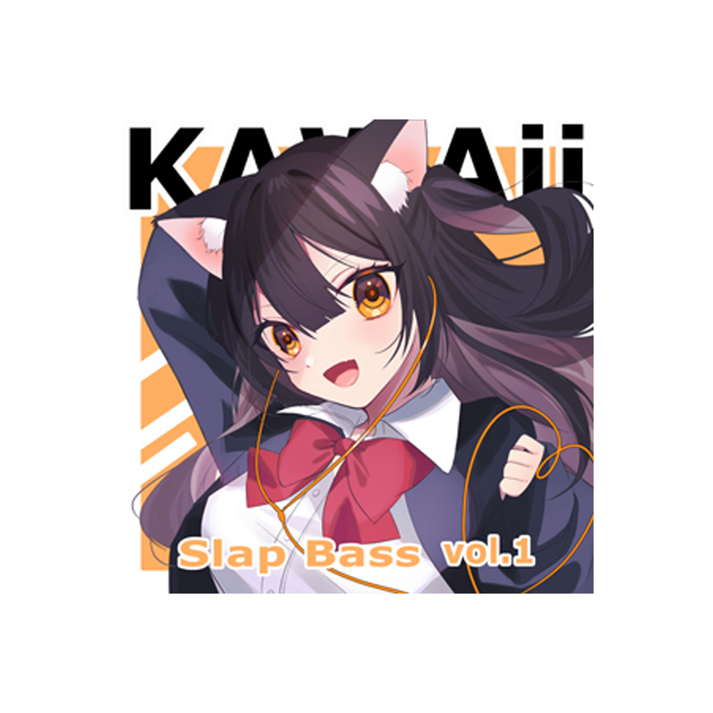 KAWAII FUTURE SAMPLES / KAWAII SLAP BASS VOL.1 【★生々しいスラップ・ベースの演奏を実現するKONTAKT音源！★】