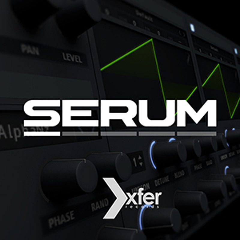 XFER RECORDS / SERUM【★圧倒的音質と操作性を誇るウェーブテーブル・シンセ音源！★】
