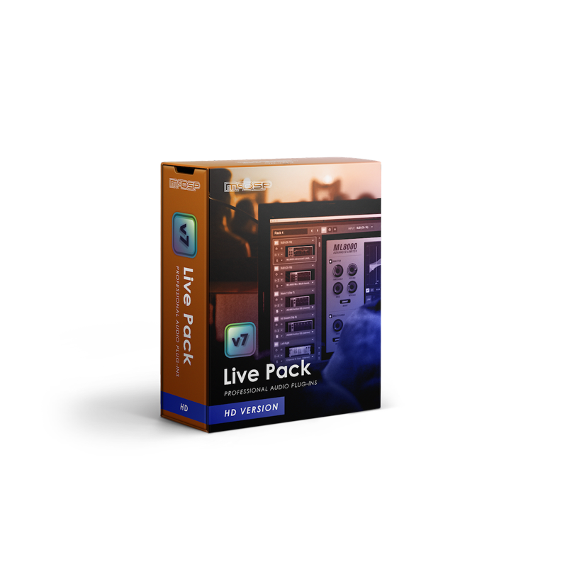 McDSP / Live Pack II 【★Avid VENUEコンソールに対応した新しいLive Pack II v7をリリース！★】