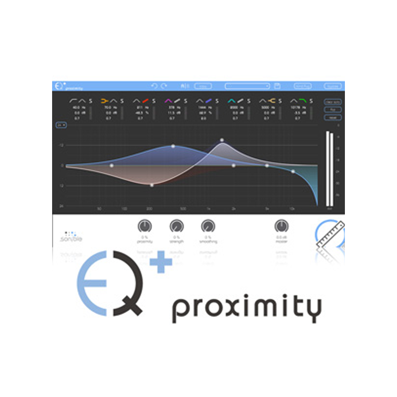 SONIBLE / PROXIMITY:EQ+【★イコライザー感覚で残響成分を調整可能なプラグイン・エフェクト！★】