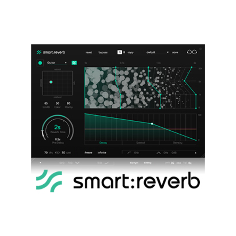SONIBLE / SMART:REVERB【★smart:engineのAI分析によって、自動で適切なリバーブを適用！★】