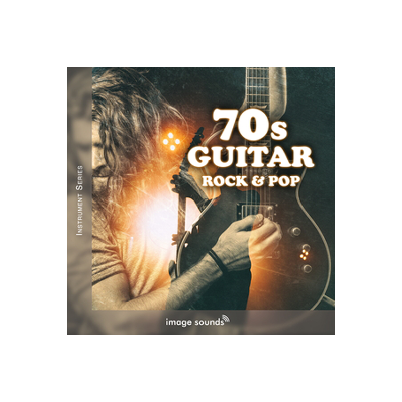 Image Sounds / 70S GUITAR【★ロックンロールの黄金時代にタイムスリップしたようなビンテージギターループを収録！★】