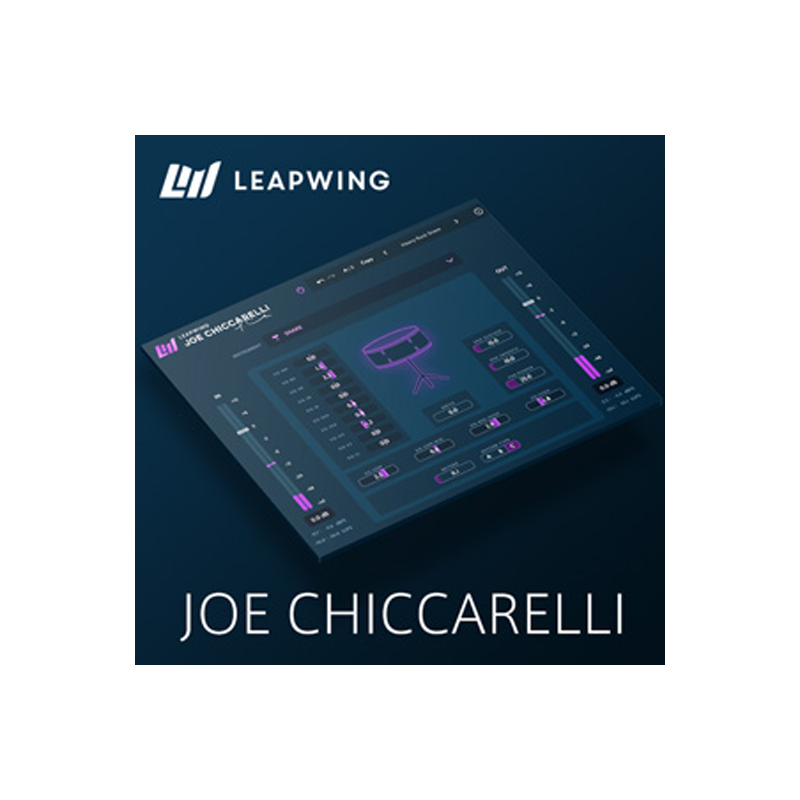 LEAPWING AUDIO / JOE CHICCARELLI【★あらゆるボーカル・ミキシングに使用できるマルチエフェクト・プラグイン！★】
