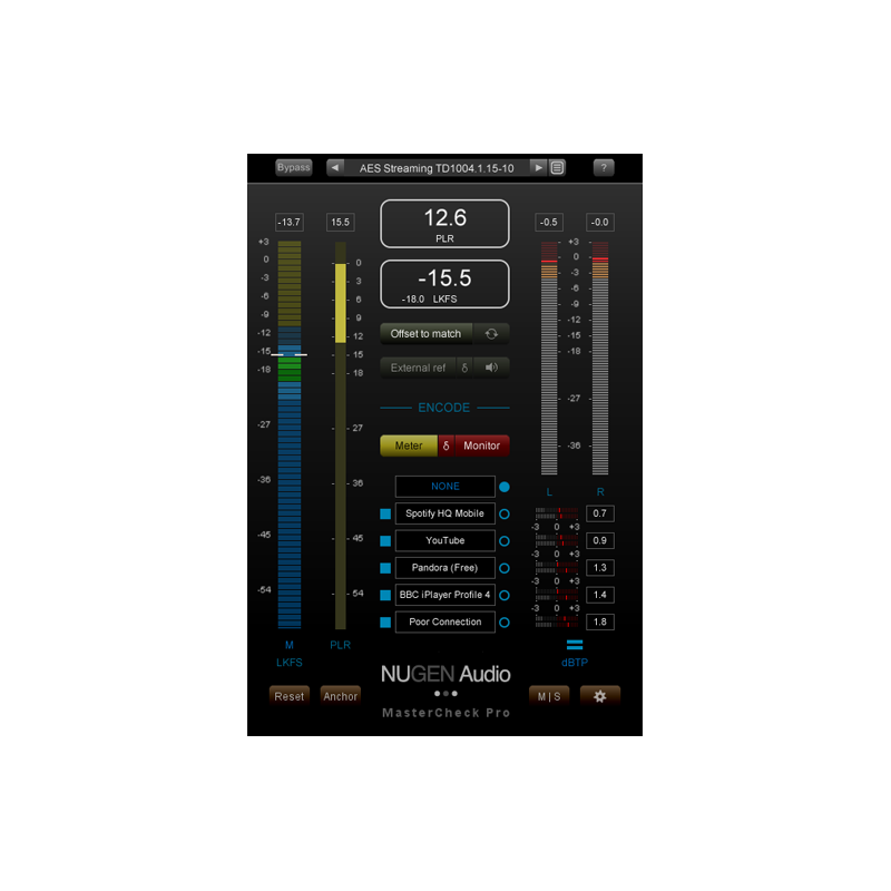 NuGen Audio / MasterCheck Pro =Music Industry Loudness & Dynamics tools=