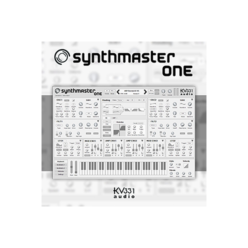 KV331 / SYNTHMASTER ONE【★圧倒的低価格！お手軽ウェーブテーブル・シンセサイザー音源！★】