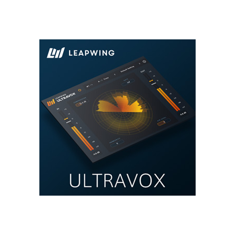 LEAPWING AUDIO / ULTRAVOX【★あらゆるボーカル・ミキシングに使用できるマルチエフェクト・プラグイン！★】