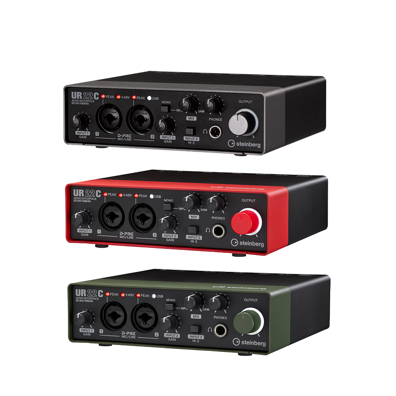 Steinberg / UR22C シリーズ (カラバリあり) =2 x 2 USB 3.0 audio  interface=【★今なら即納可能です！今なら即納可能です！！★】【★完璧な ポータブル I/O！★】