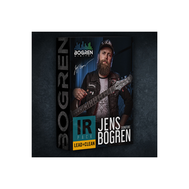BOGREN DIGITAL / JENS BOGREN IR PACK: LEAD + CLEAN【★Jens Bogren による、リードとクリーンのレベルを引き上げるメタルギター用IRパック！★】