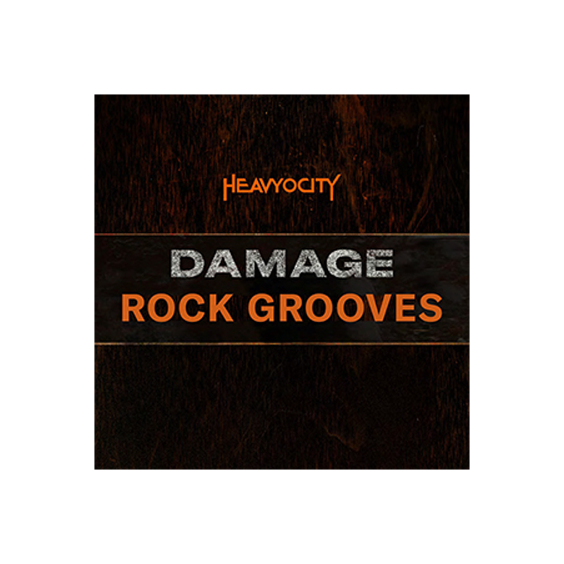 HEAVYOCITY / DAMAGE ROCK GROOVES【★ダイナミックでハードなドラムループ・デザイナー！★】