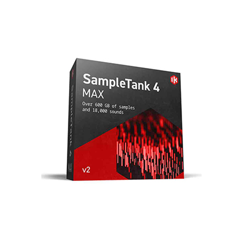 IK Multimedia / SAMPLE TANK 4 MAX V2【★合計53製品 600 GB以上のライブラリー、18,000種類のサウンドを収録！SampleTank 4のフラッグシップともいえる最上位グレード！！★】