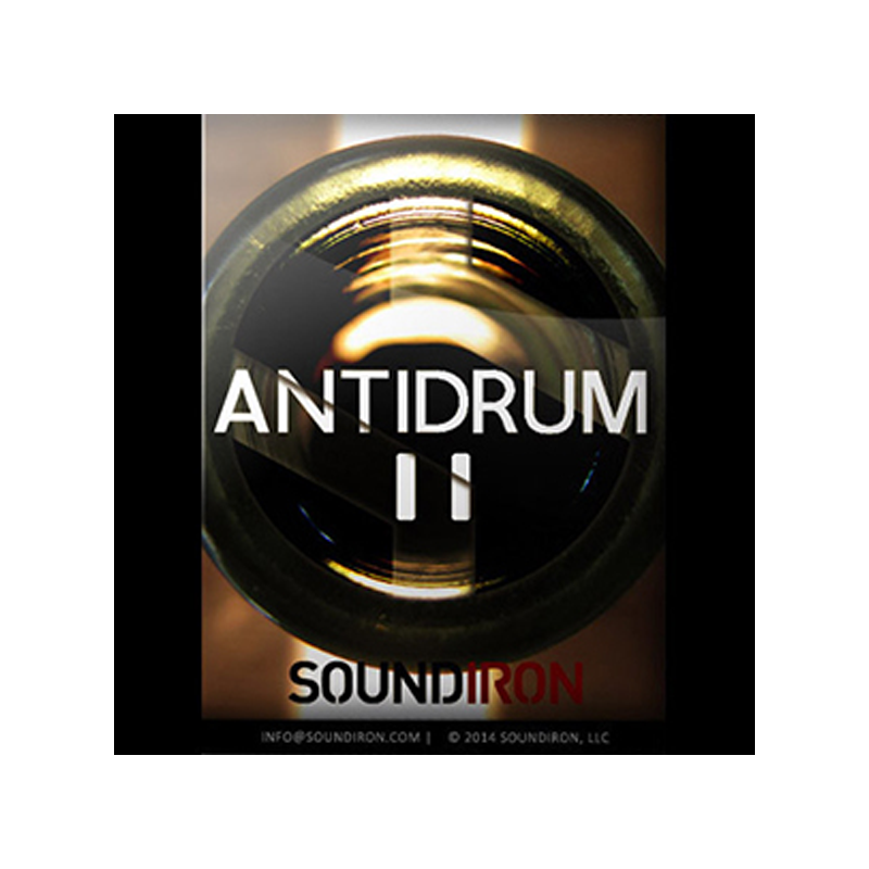 SOUNDIRON / ANTIDRUM 2【★アブストラクトなパーカッションを収めたKONTAKT専用ライブラリ！★】