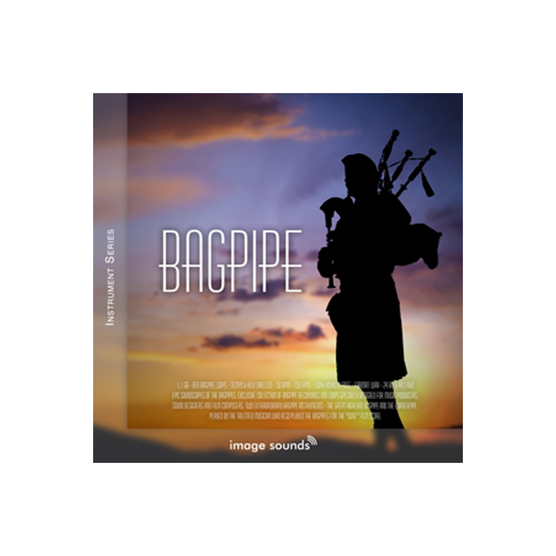 Image Sounds / BAGPIPE【★音楽プロデューサー、サウンドデザイナー、映画作曲家のために作られたユニークで魅力的なバグパイプを収録！★】