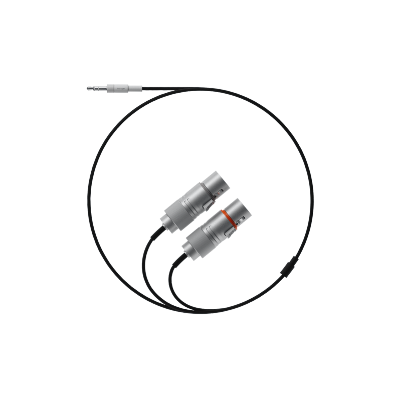 teenage engineering / field audio cable 3.5mm to 2 x XLR (socket)