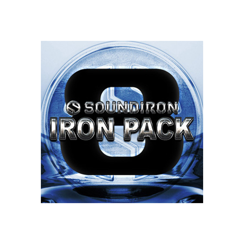 SOUNDIRON / IRON PACK 8 – TUNED GLASS【★ベルのような音色で音階を奏でるガラスの水瓶を収録！★】