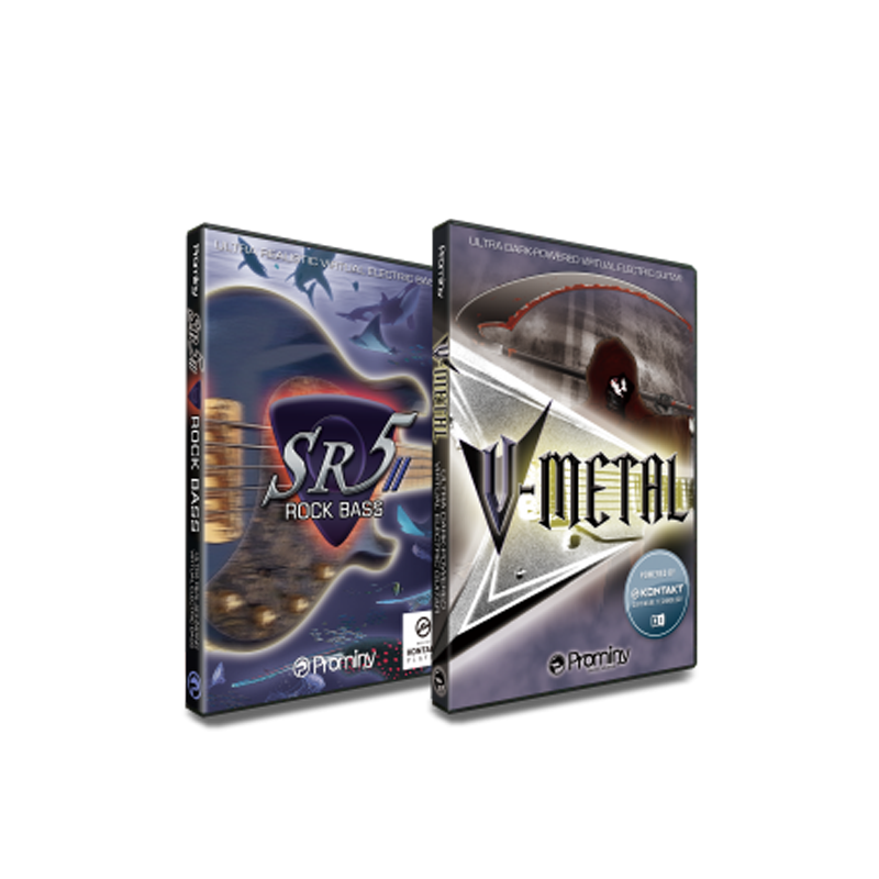 Prominy V-METAL & SR5-2 スペシャル・バンドル ダウンロード版 (シリアルナンバーのみ簡易パッケージ) PROMINY ( プロミニー ) V-METAL \u0026 SR5 Rock Bass 2 スペシャル