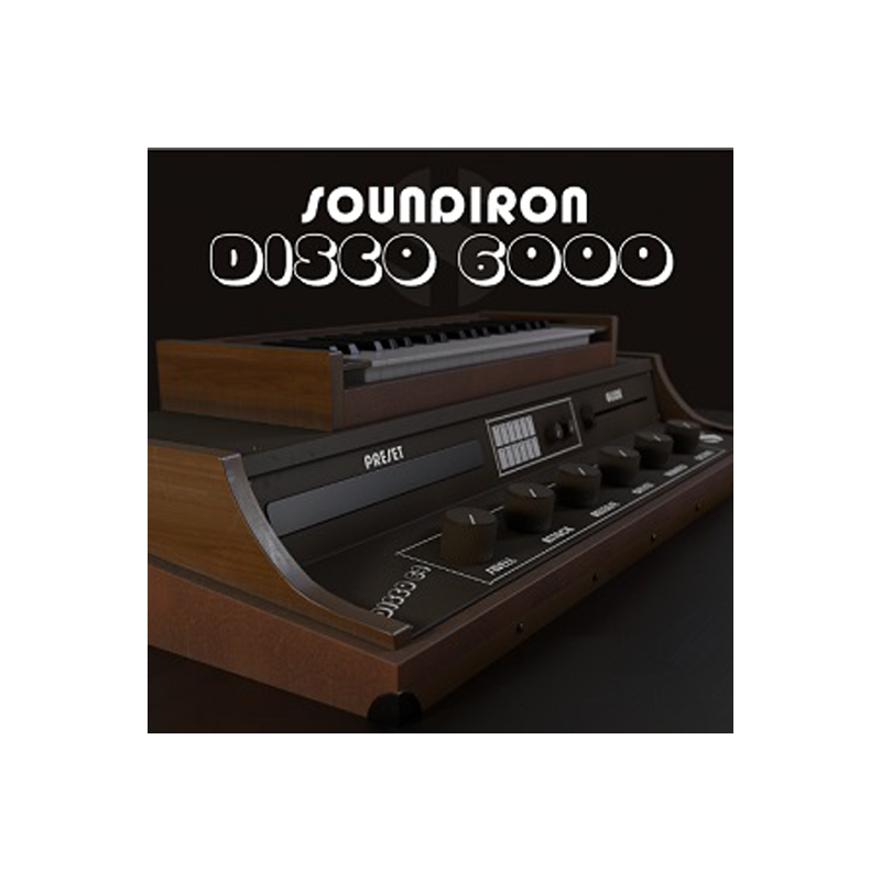 SOUNDIRON / DISCO 6000【★アナログシンセ/ドラムマシン Solton Disco 64 のサウンドを再現！★】