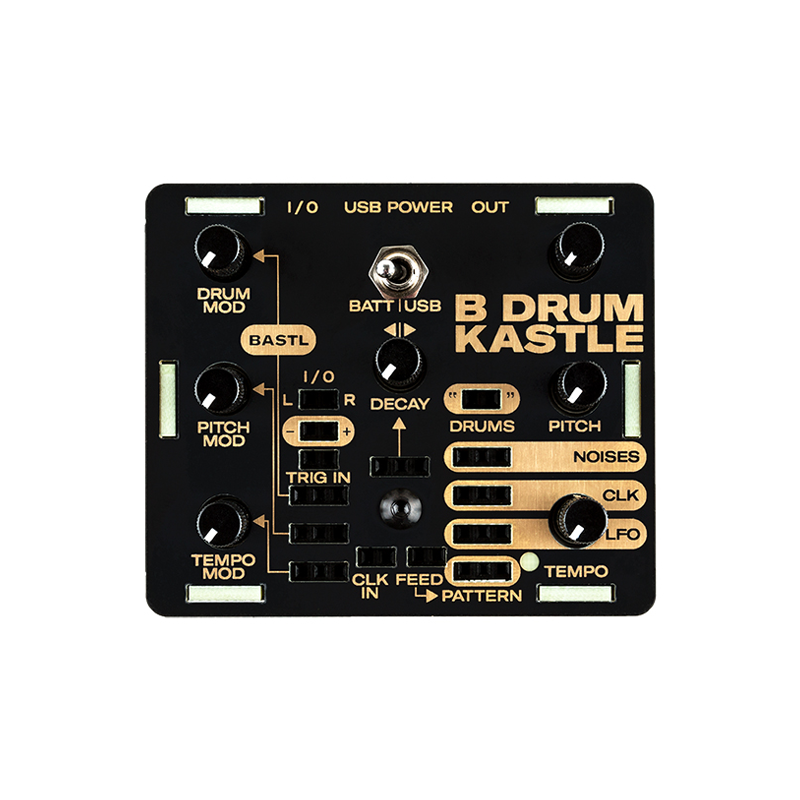 Bastl Instruments / KASTLE DRUM =micro drum synthesizer=【★パッチング自在の小さなグルーブボックスでリズムを発見しよう！！★】【★店頭に展示中です！★】