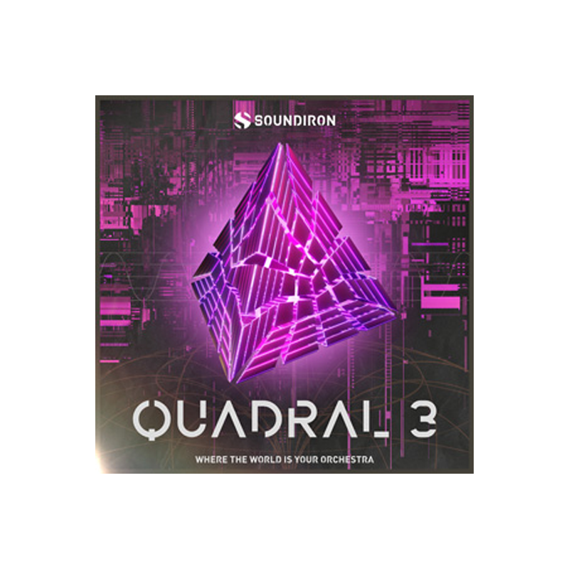 SOUNDIRON / QUADRAL 3【★浮遊感のあるテクスチャーを演出するパワフルなシンセサイザー！★】