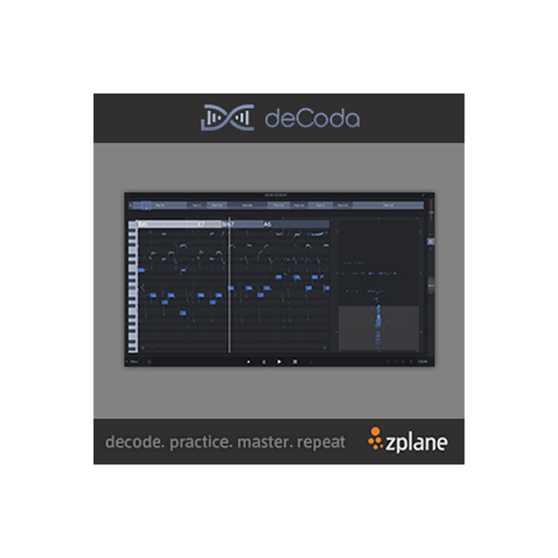 ZPLANE / DECODA【★簡単操作でコード＆テンポ解析を実現！★】