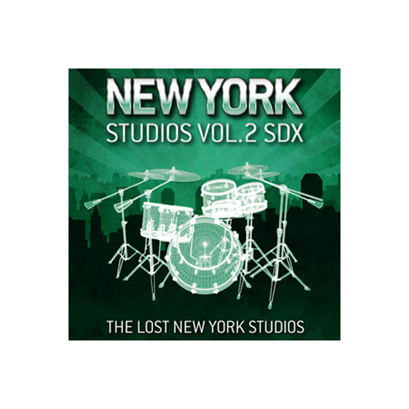 TOONTRACK / SDX – NEW YORK STUDIOS VOL.2【★元祖最強ドラム音源は更なる高みへ！S2.0拡張ドラム音源！★】