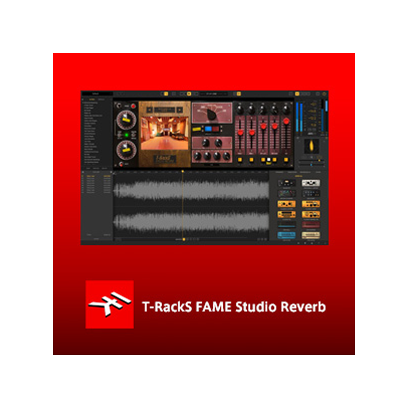 IK Multimedia / T-RackS FAME Studio Reverb【★「世界のヒット・レコーディングの首都」と呼ばれているアメリカ・アラバマ州マッスル・ショールズにあるフェイム・レコーディング・スタジオ リバーブコレクション！★】