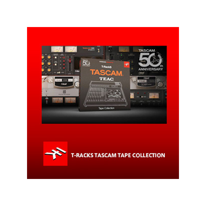 IK Multimedia / T-RackS TASCAM Tape Collection【★TASCAMのアナログ・レコーダー4機種を再現した、ブランド公認ソフトウェア！★】
