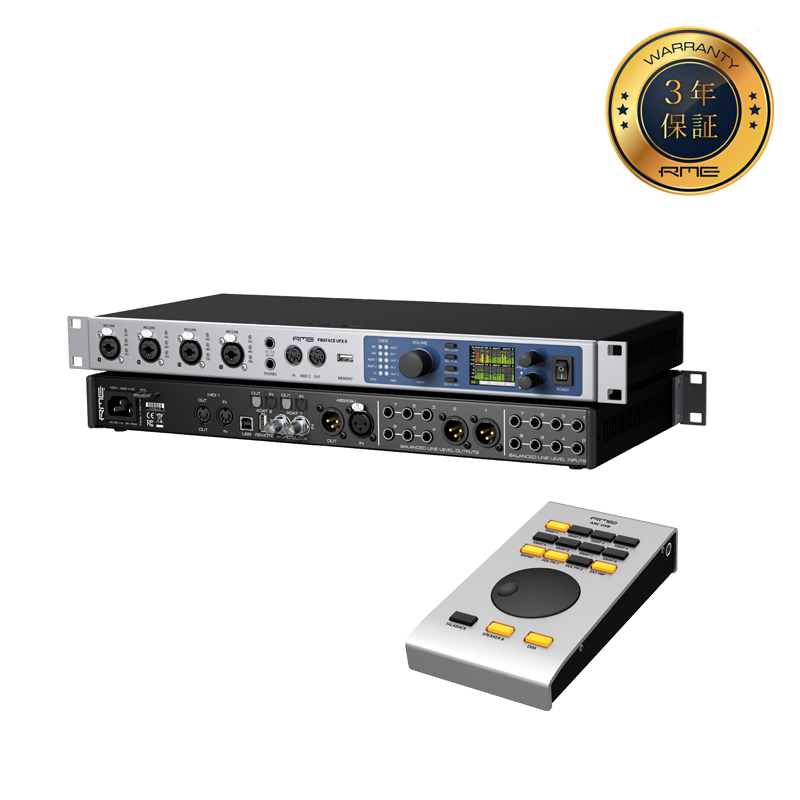 RME / Fireface UFX II (ver.FS) + ARC USB (Advanced Remote Control ...