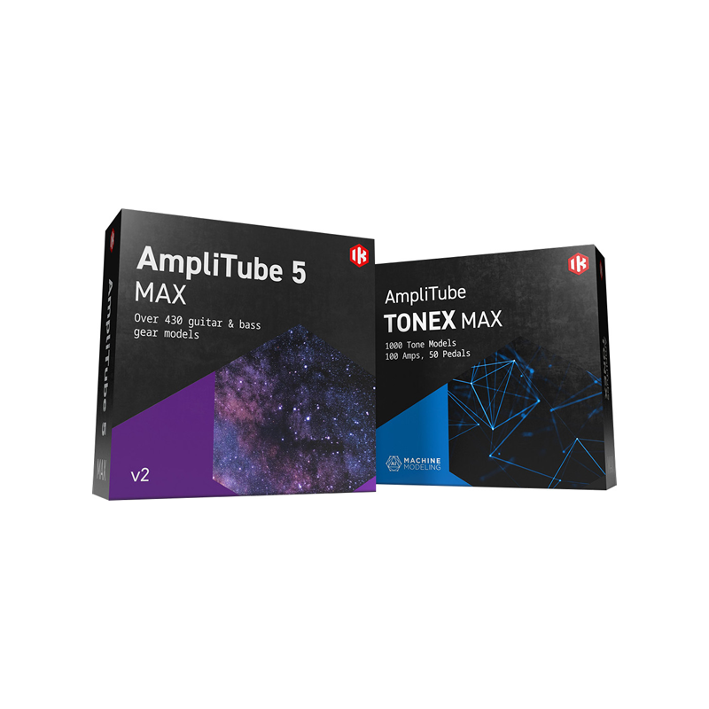 IK Multimedia / TONEX MAX + AmpliTube 5 MAX v2 Bundle【★AmpliTubeは合計435種類以上のギア・モデルを収録！TONEX MAX:1,000種のTone Modelを備えた100種のアンプ、50種のペダルを収録 シェア！★】【★IK TONEX & AmpliTube MAXtacularプロモーション！期間:~2025年8月31日14:59まで！！★】